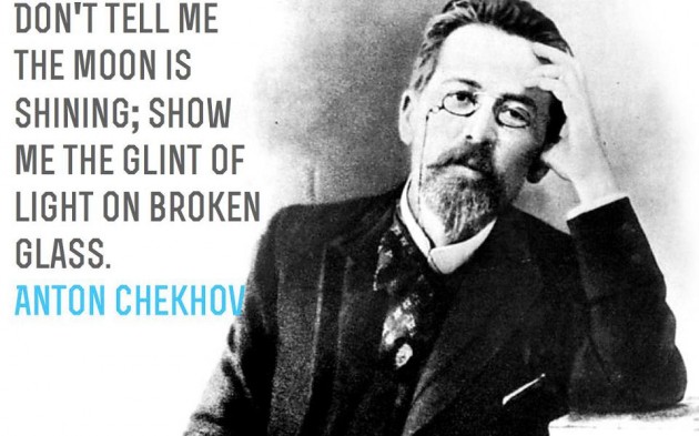 montrer ne dites pas la citation de chekhov