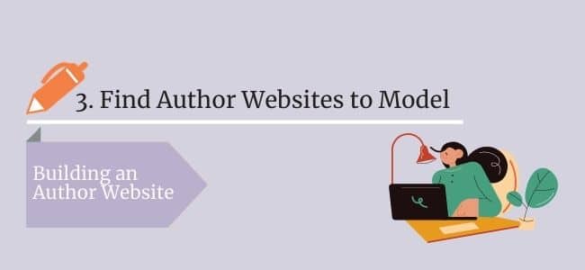 Trouver des sites Web d'auteurs à modéliser