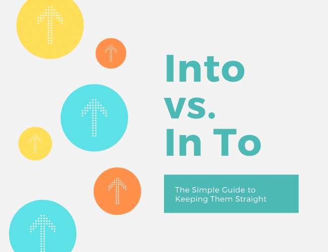 INTO vs. IN TO