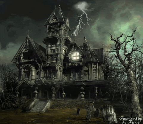 GIF Haunted House - Ottieni la migliore GIF su GIPHY