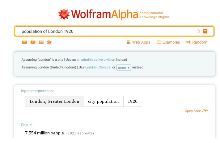 Recherche Wolfram