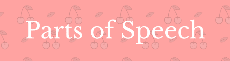 parts of speech