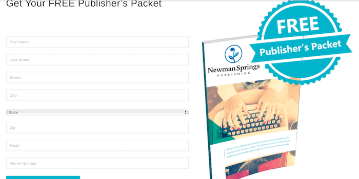 Free Publishers Packet