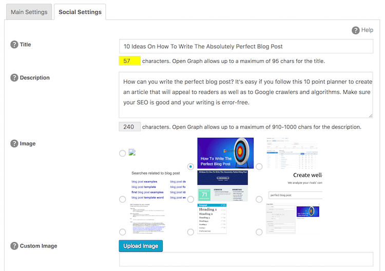 SEO Open Graph Tags