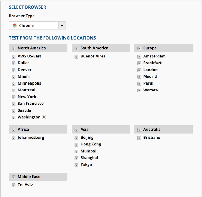 dotcom tools website speed test