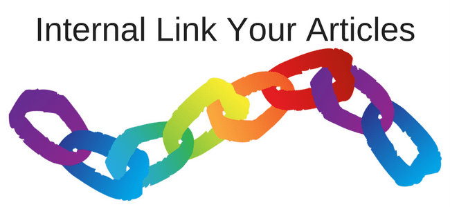 Internal Link Your Articles