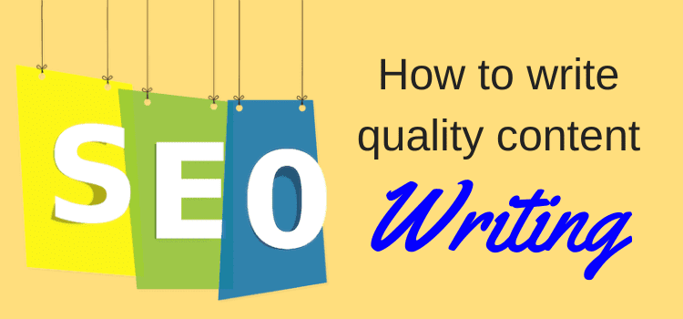 Quality SEO Writing