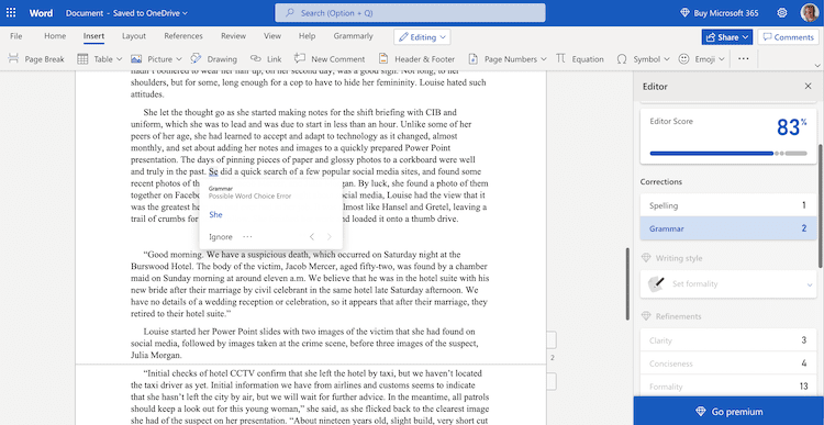 Microsoft Word Free Online