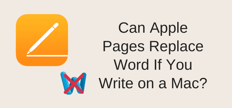 Apple Pages Can Replace Word