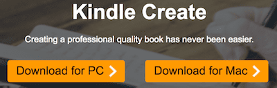 Where to download Kindle Create for PC and Mac