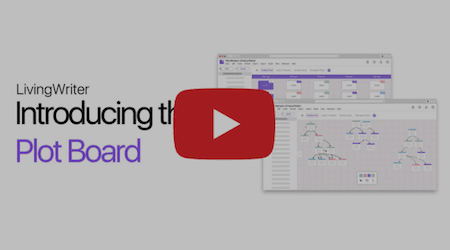 Livingwriter plot board video