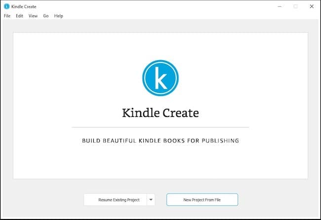 publishing with kindle create