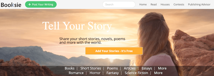 booksie short stories online