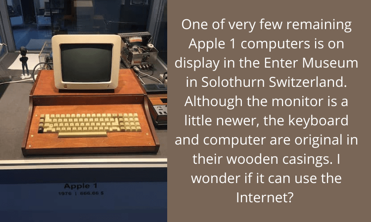 Original 1976 Apple 1 Computer