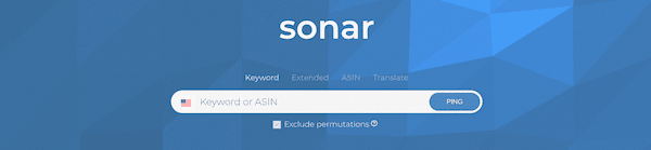 Sonar keywords