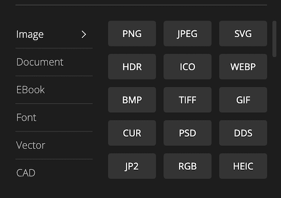 Image file Types