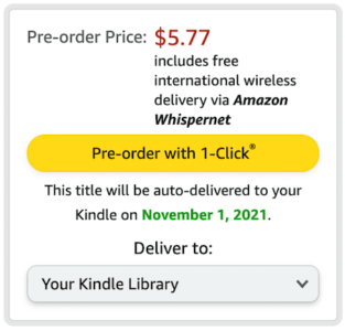 Kindle pre order