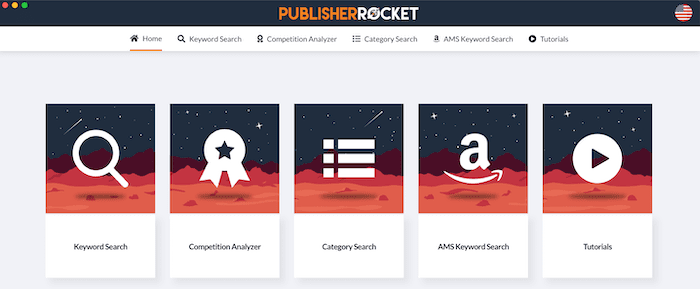 Publisher rocket home screen