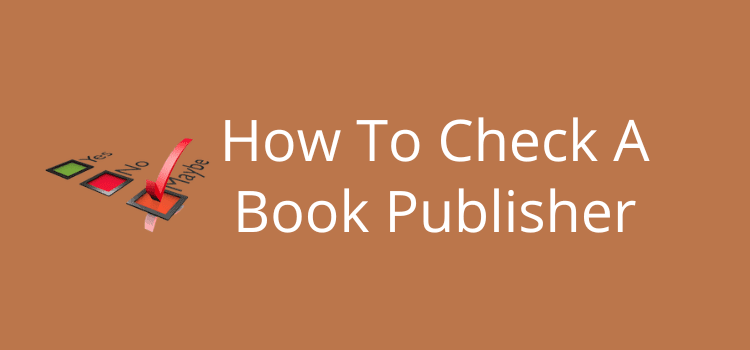 Check A Book Publisher