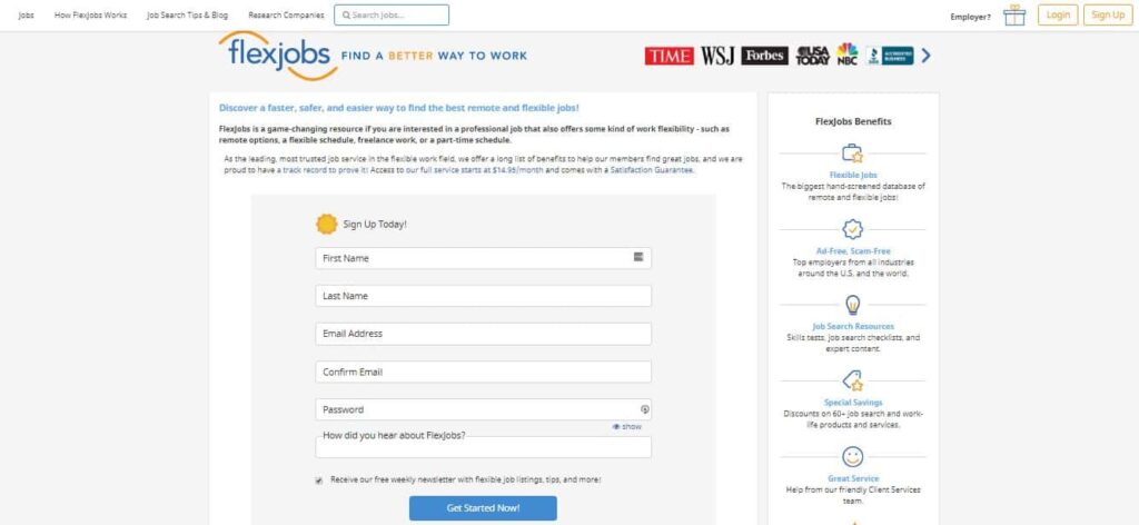 Обзор FlexJobs