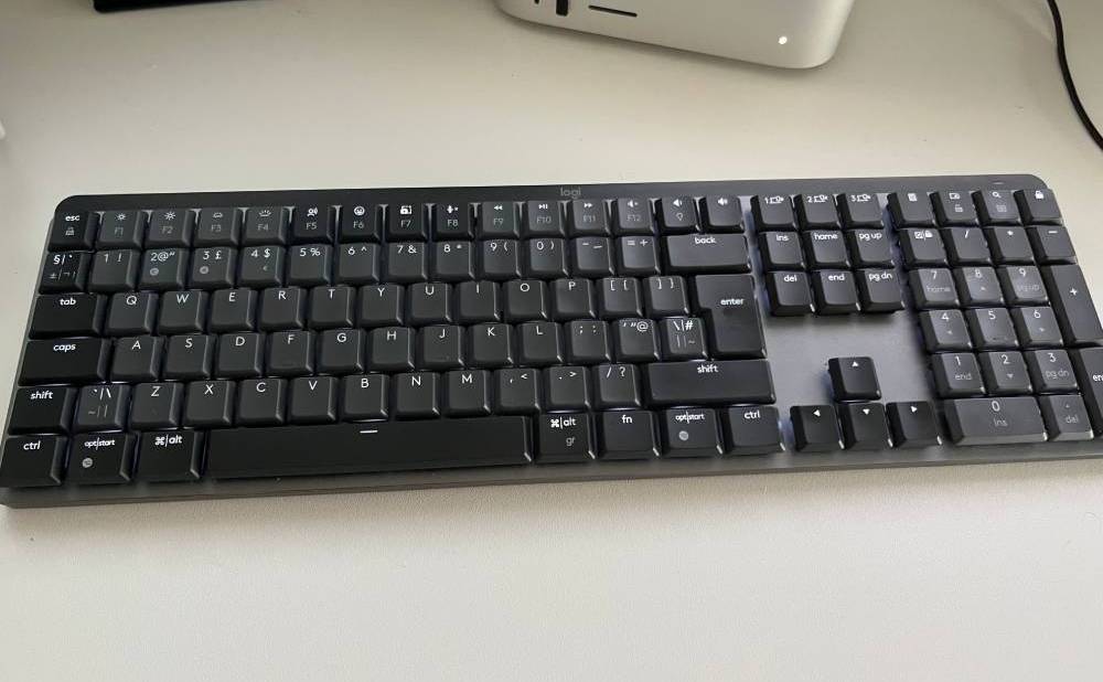 Beste Tastatur für Autoren: Logitech MX Mechanical