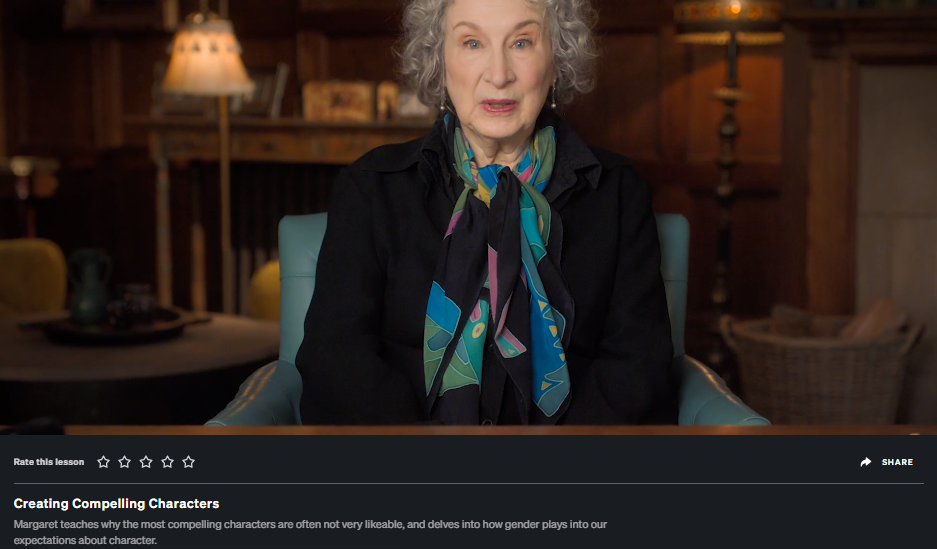 Rückblick auf die Meisterklasse von Margaret Atwood