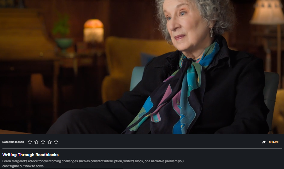 Revisión de la clase magistral de Margaret Atwood