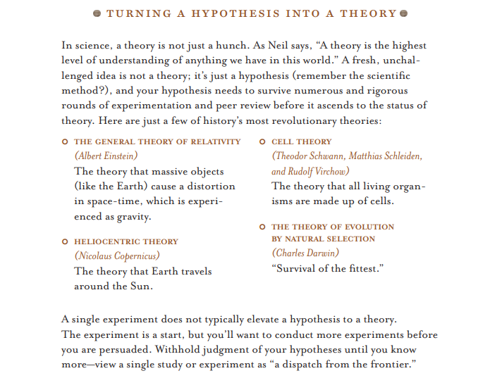 Aus Hypothesen Theorie machen