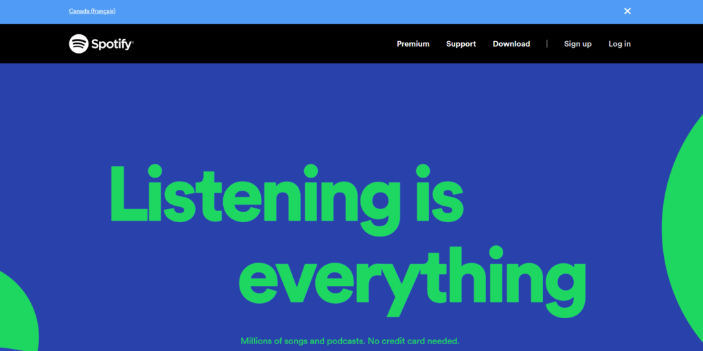 Service de livres audio Spotify