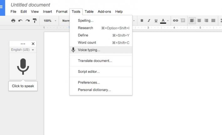 Beste Sprache-zu-Text-Softwareoptionen: Google Docs Voice Typing Commands