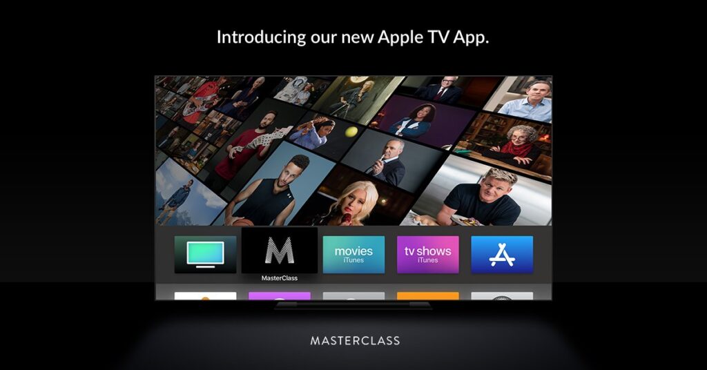 Masterclass apple tv'de nasıl izlenir