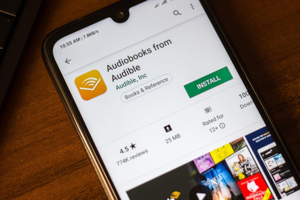 Scarica l'app Audible