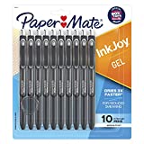 Paper Mate InkJoy 젤 펜, 미디엄 포인트, 블랙, 10개 - 1951640