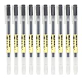 MUJI Gel Ink Bolígrafos 0.38mm Azul-negro 10pcs