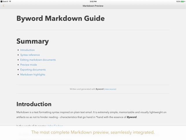 Prin Markdown