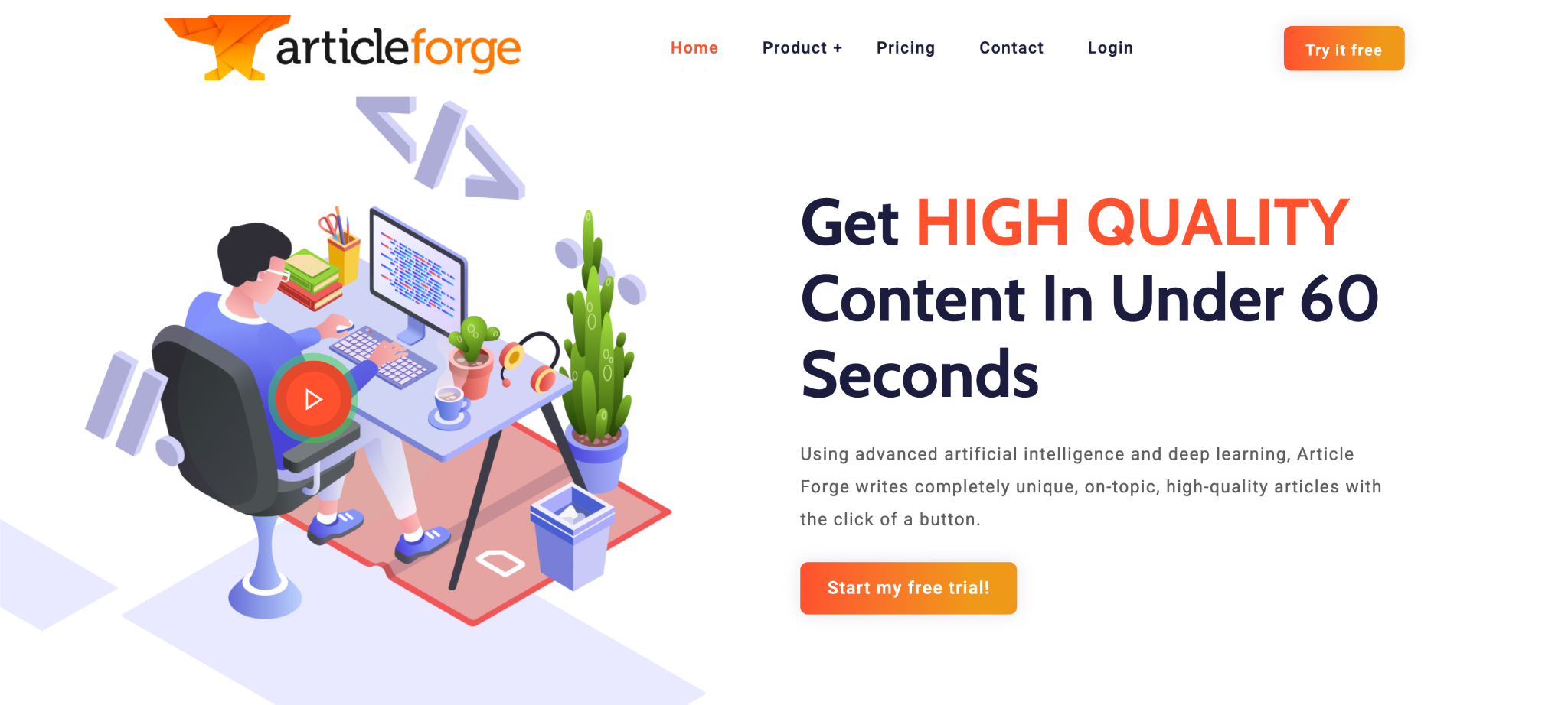 Article Forge-Website