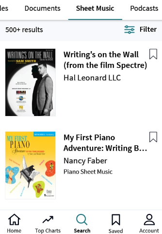 Pentru cine este Scribd? Muzicieni