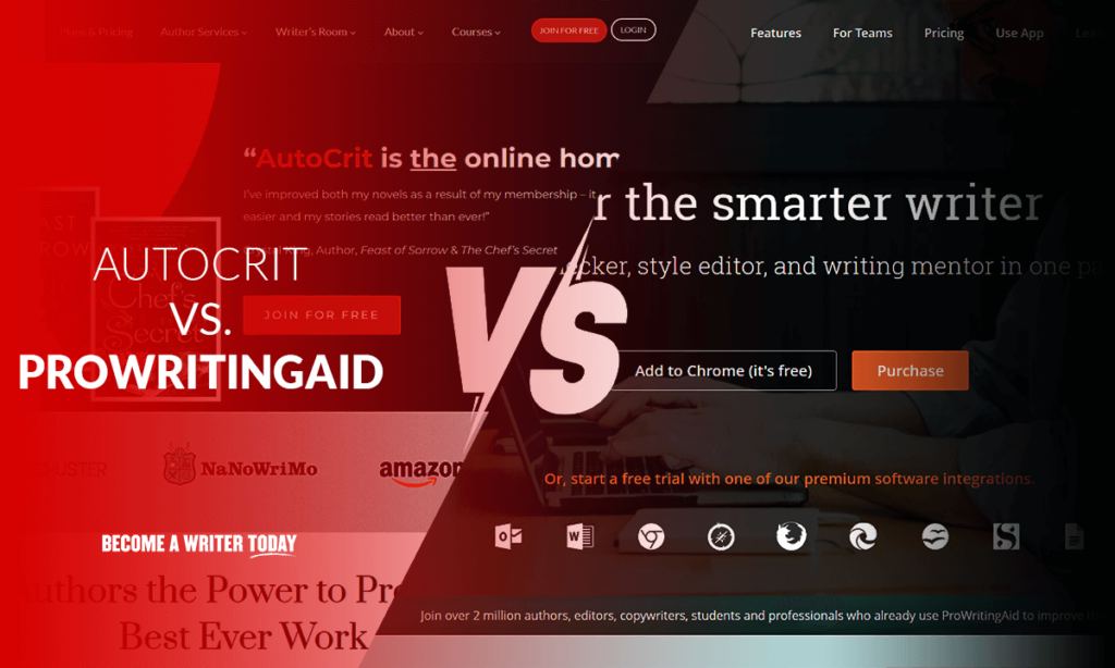 AutoCrit contre ProWritingAid