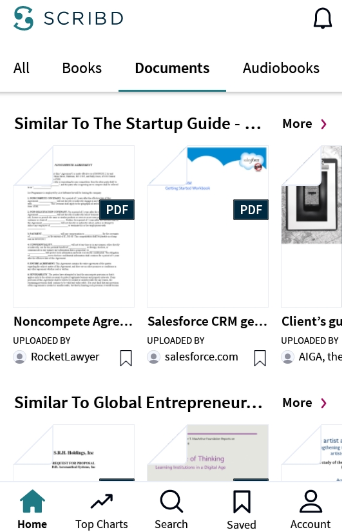 Scribd para investigadores y emprendedores