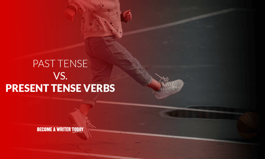 Perbedaan antara kata kerja present tense vs past tense