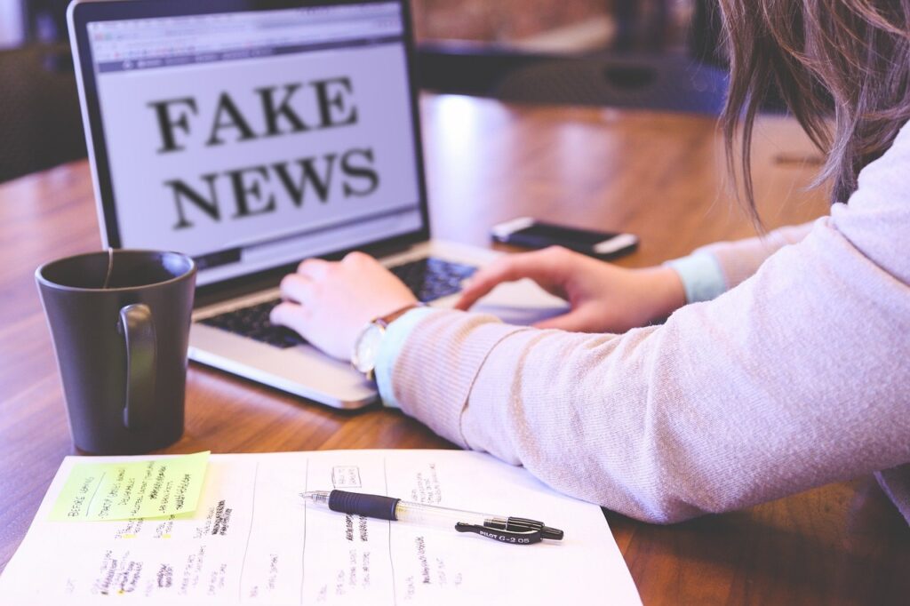 Fake-News-Bericht