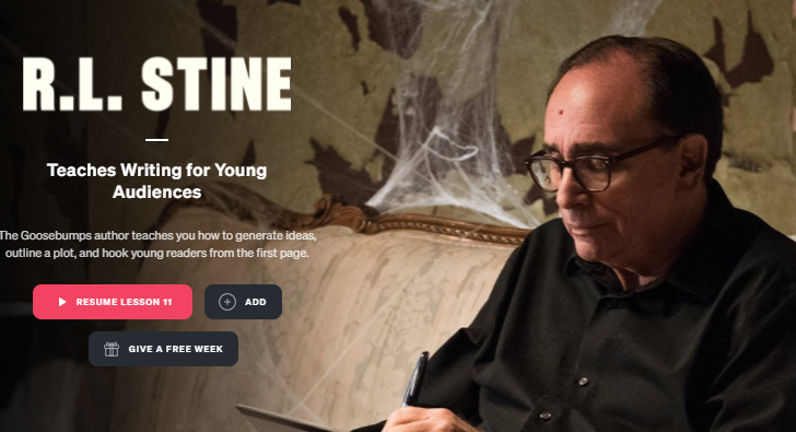 R.L. Stine 教寫兒童讀物