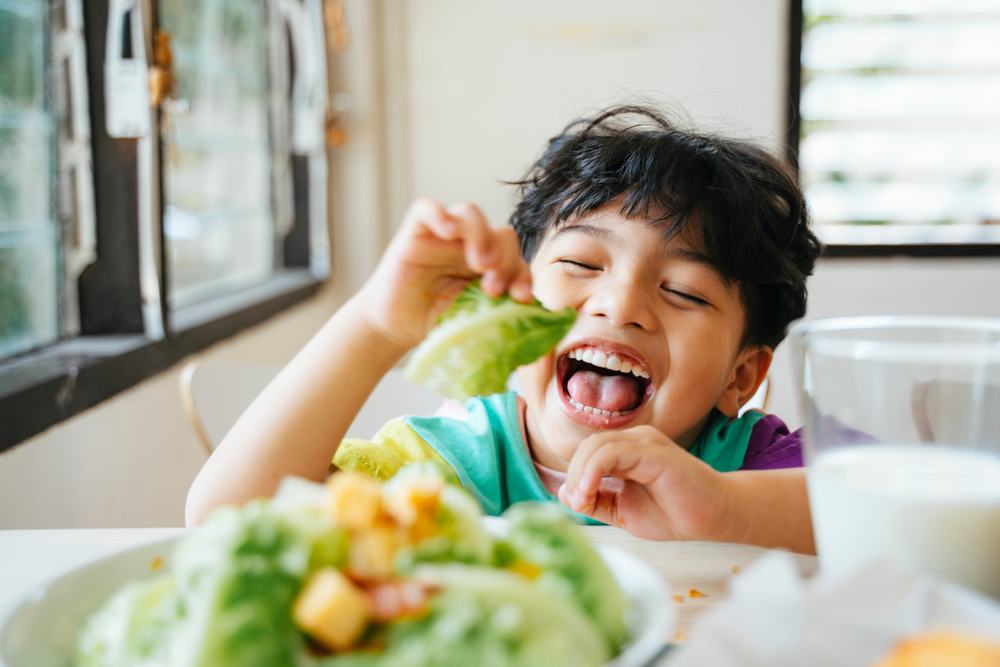 Fomentar hábitos alimenticios saludables en los niños