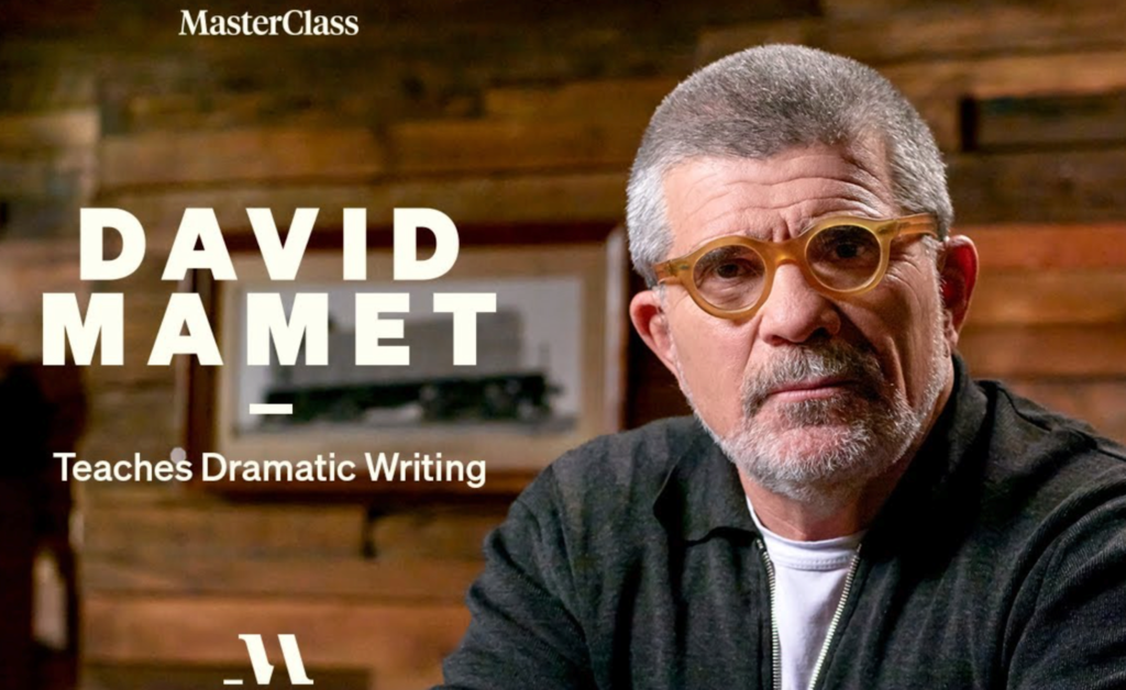 Examen de la classe de maître de David Mamet