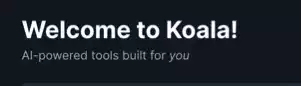 Koala - นักเขียน AI และ Chatbot ที่ดีที่สุด