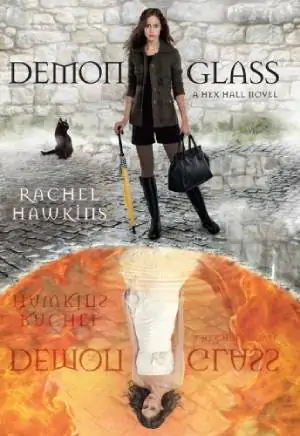 Coperta cărții Demonglass de Rachel Hawkins