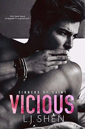 Sampul buku Vicious oleh L.J. Shen