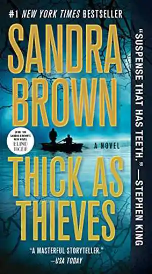 サンドラ・ブラウン著『Thick As Thieves』の表紙