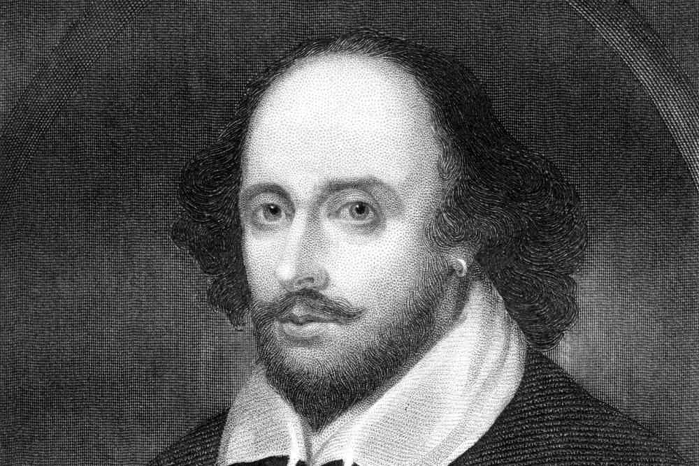 Il ritratto di William Shakespeare ha usato What is a limerick in una delle sue opere