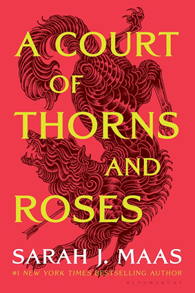 Sarah J. Maas'ın A Court of Thorns and Roses kitabının kapağı